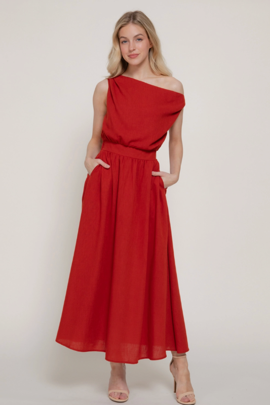 Perfect Day Dress - Wine