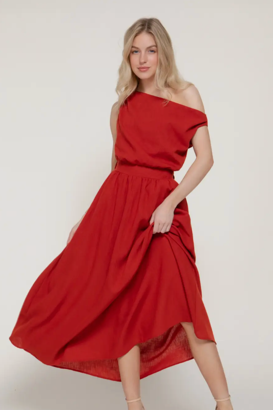Perfect Day Dress - Wine
