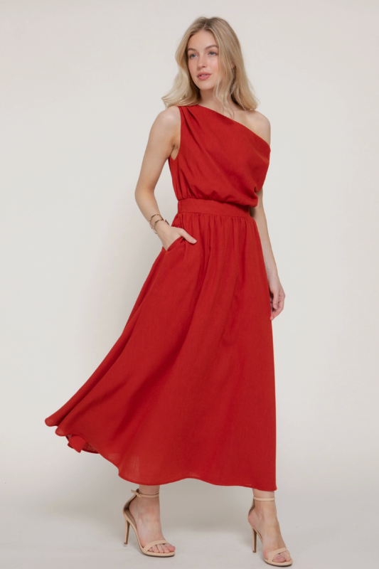Perfect Day Dress - Wine