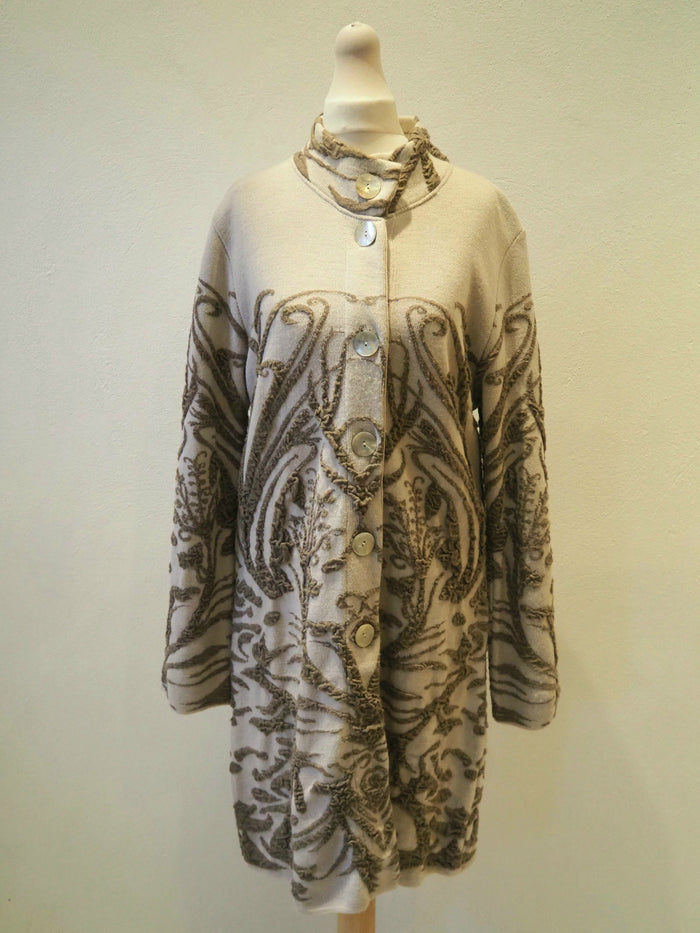 Peruzzi Taupe Coatigan 12