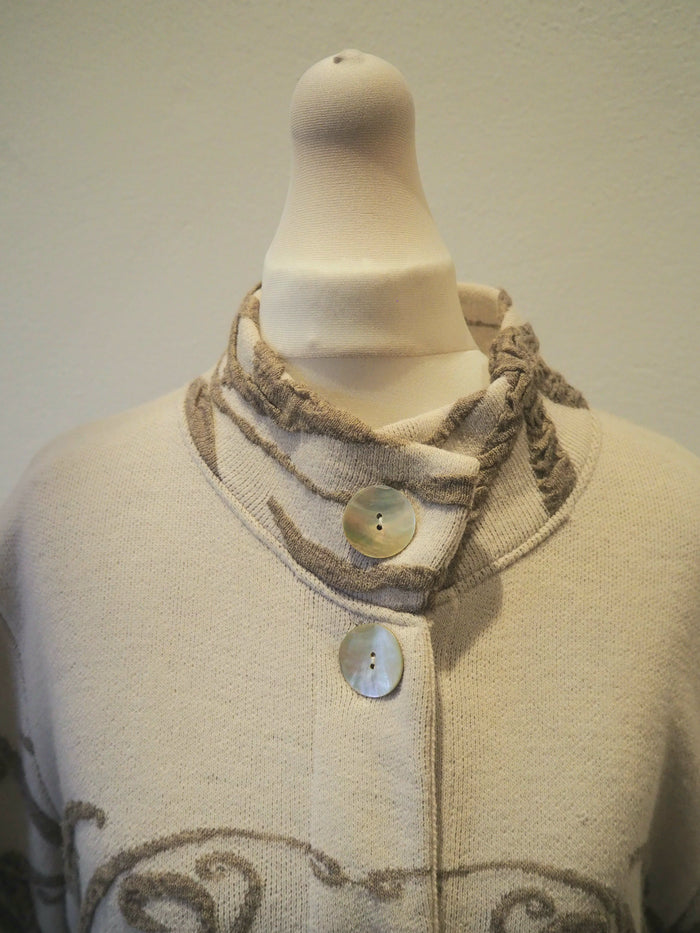 Peruzzi Taupe Coatigan 12