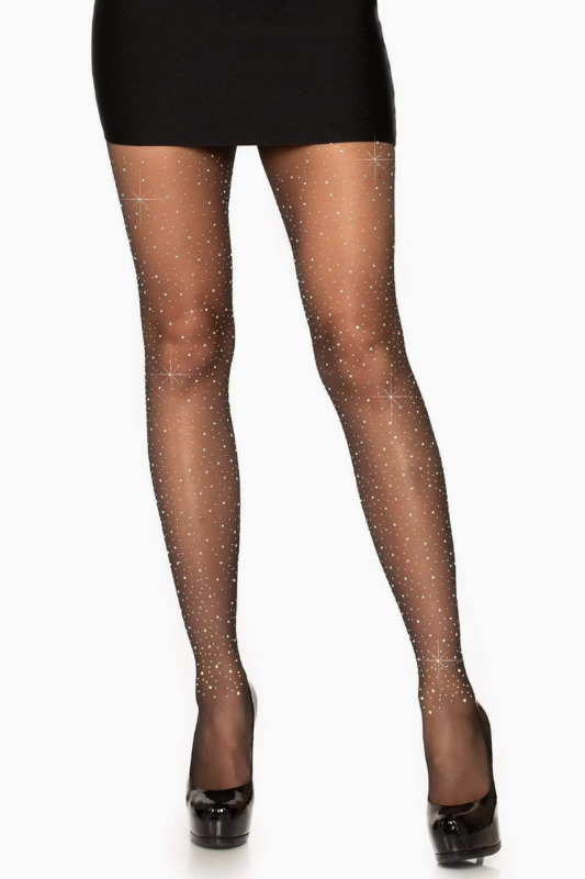 Petra Rhinestone Pantyhose