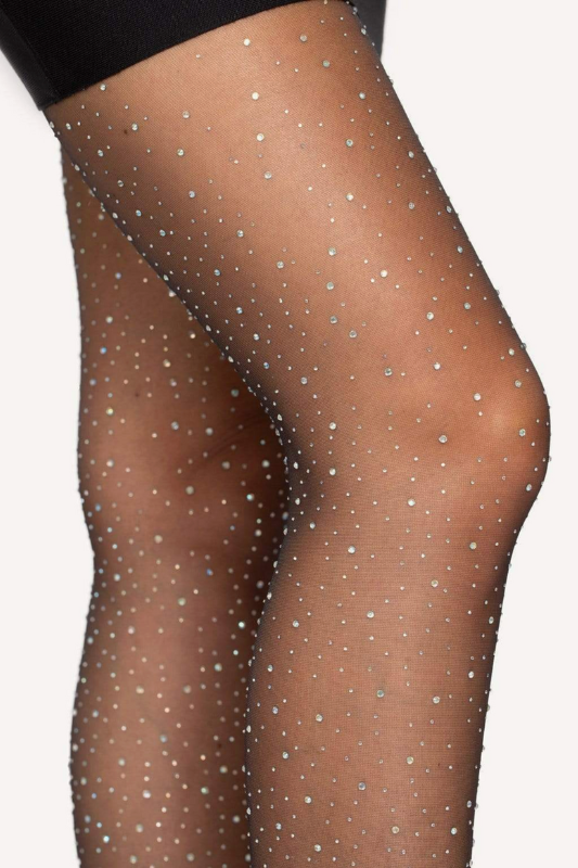 Petra Rhinestone Pantyhose