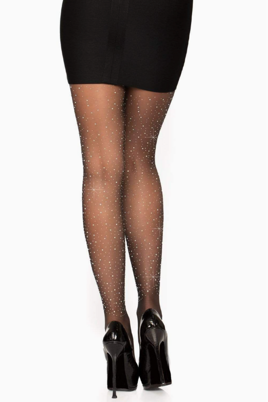 Petra Rhinestone Pantyhose