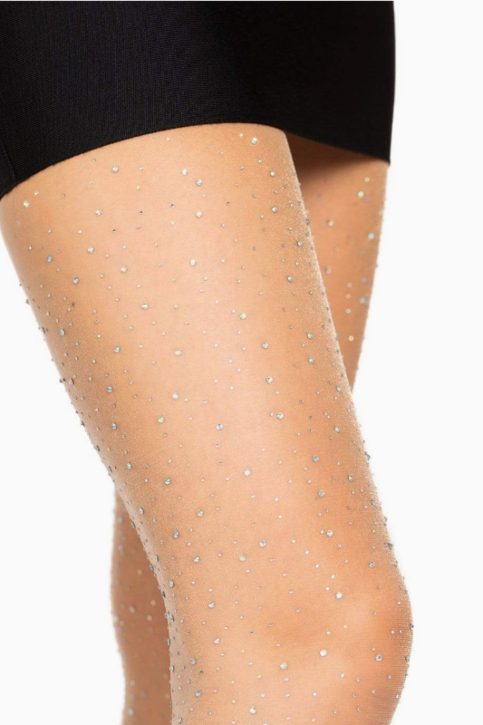 Petra Rhinestone Pantyhose
