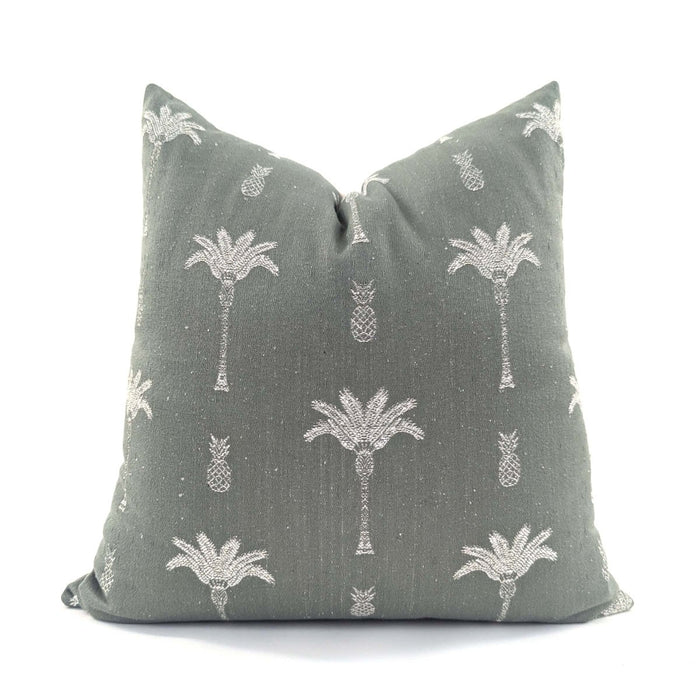 Cushions Plantation Cushion Cover - Sage Square -
