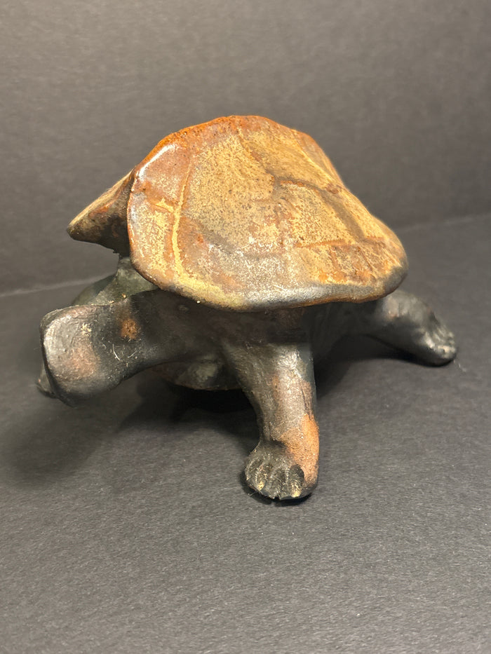 Pottery Turtle Figurine