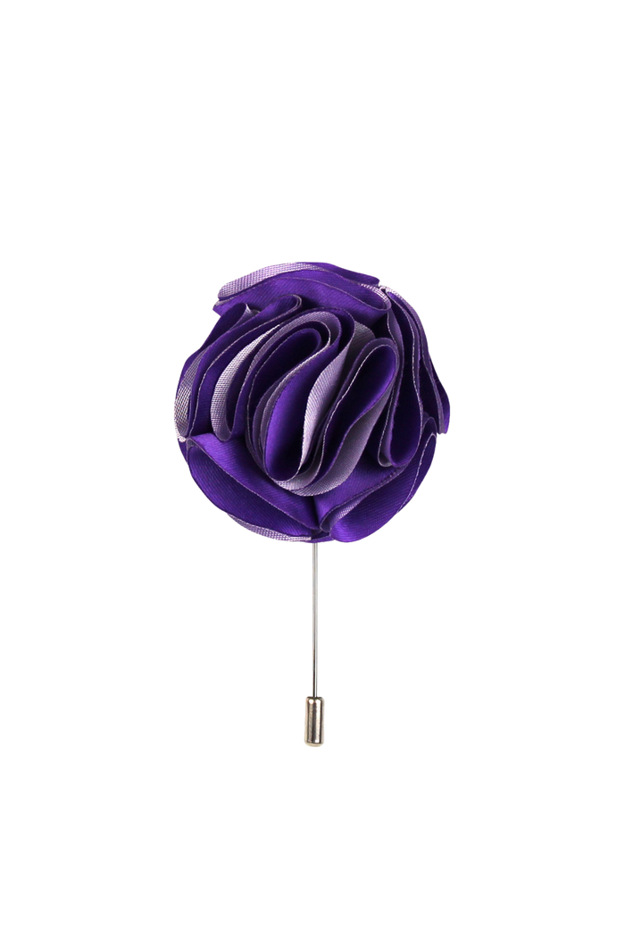 Prince Purple Flower Lapel Pin