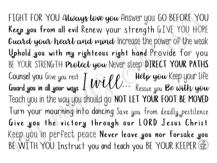 Promises of God Tumbler
