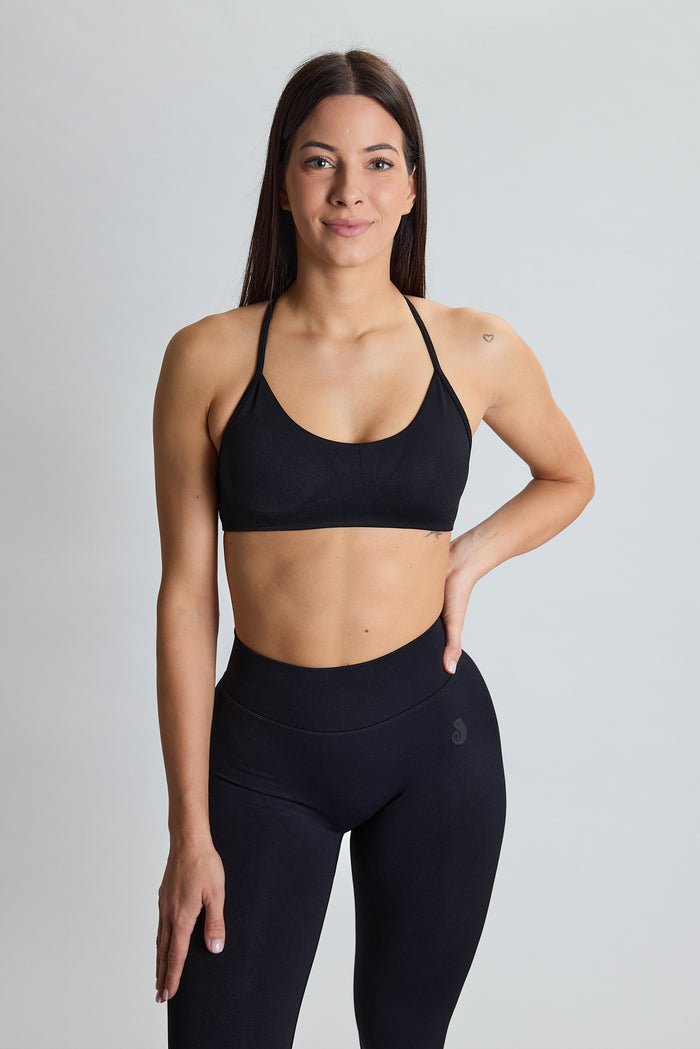 PUREFLEX SPORTS BRA BLACK