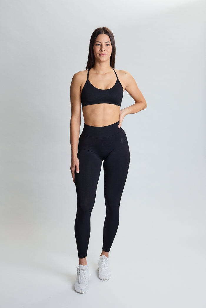 PUREFLEX SPORTS BRA BLACK