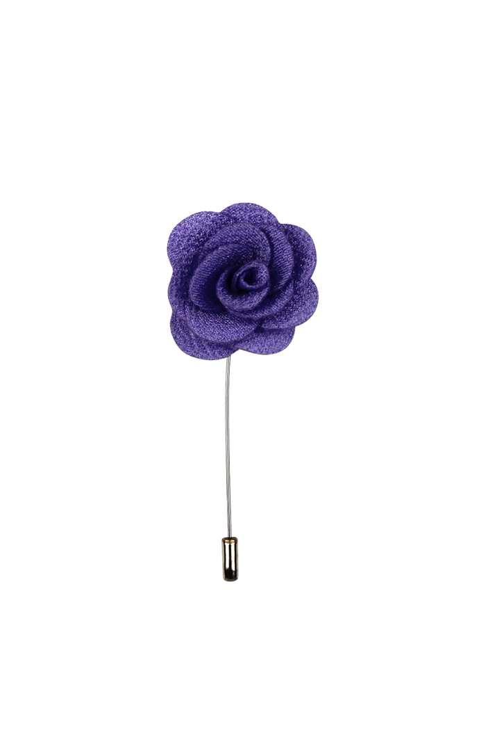 Purple Rain Flower Lapel Pin