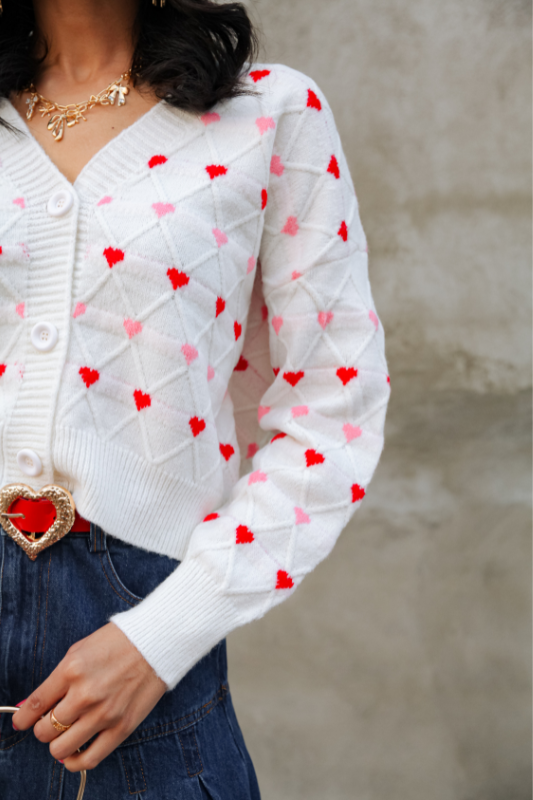 Queen of Hearts Cardigan