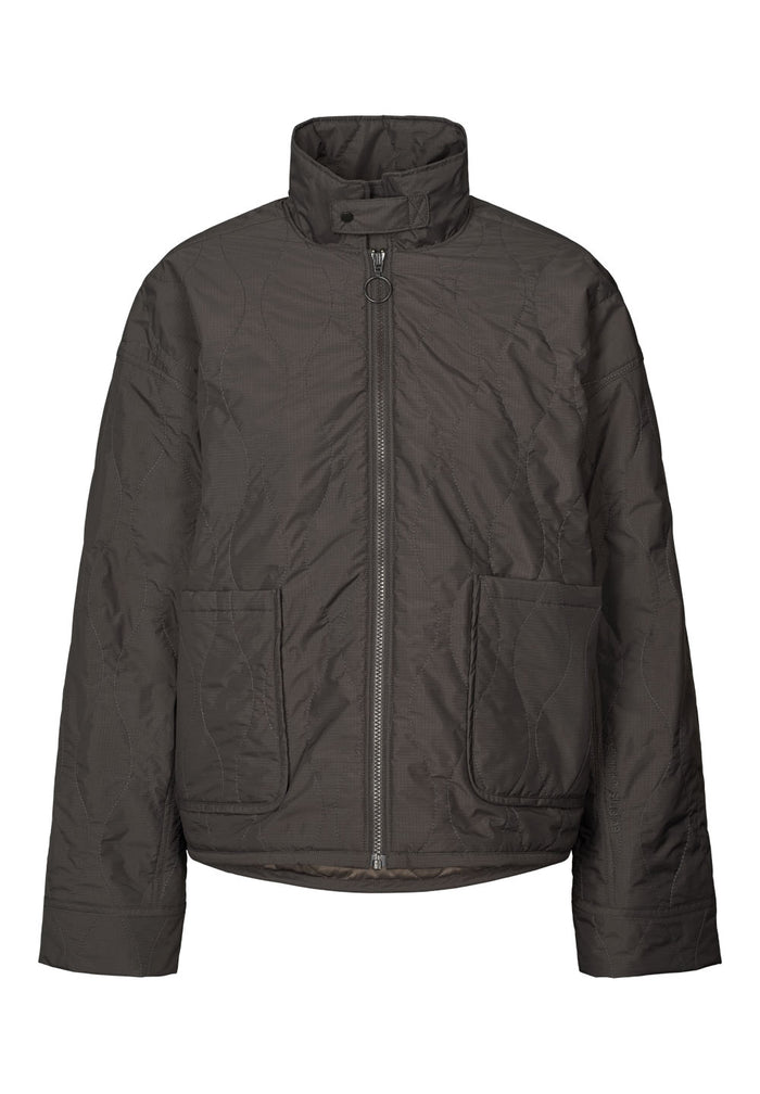 Rethinkit Quilted Jacket Field Jacket 0022 almost black