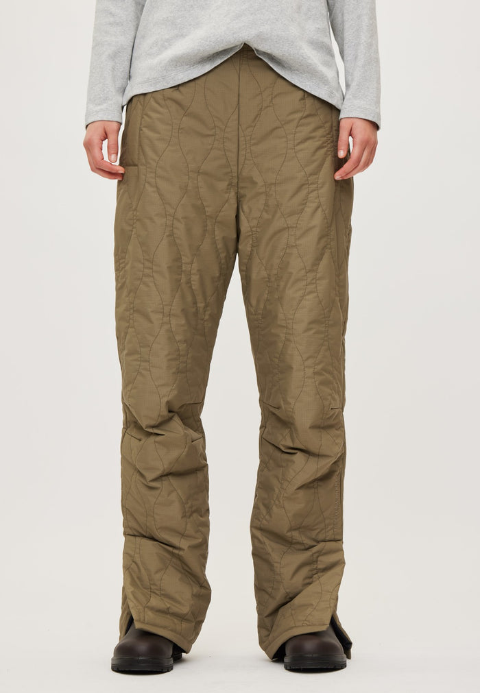 Rethinkit Quilted Trousers Field Trousers 9517 dust green