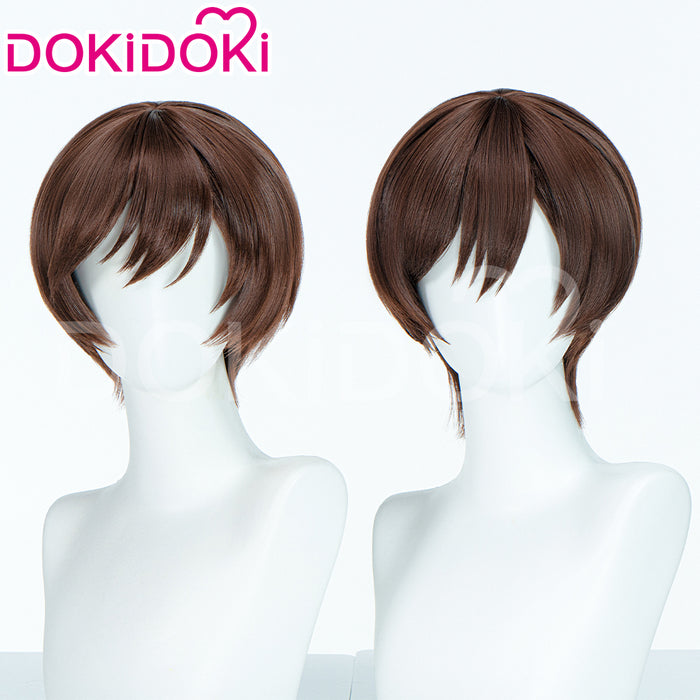 【Ready For Ship】DokiDoki Anime Cosplay Wig Short Brown Girl
