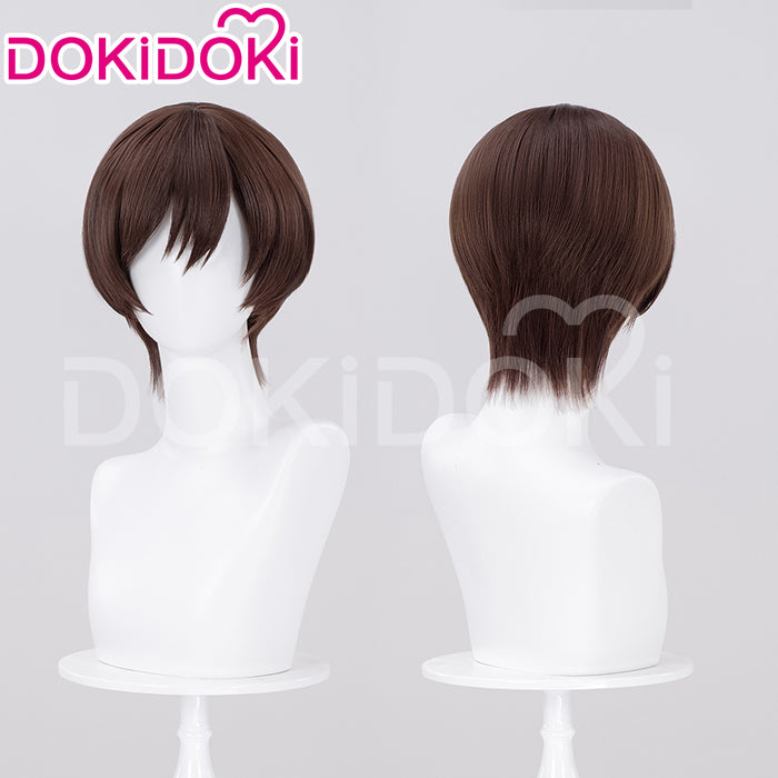 【Ready For Ship】DokiDoki Anime Cosplay Wig Short Brown Girl