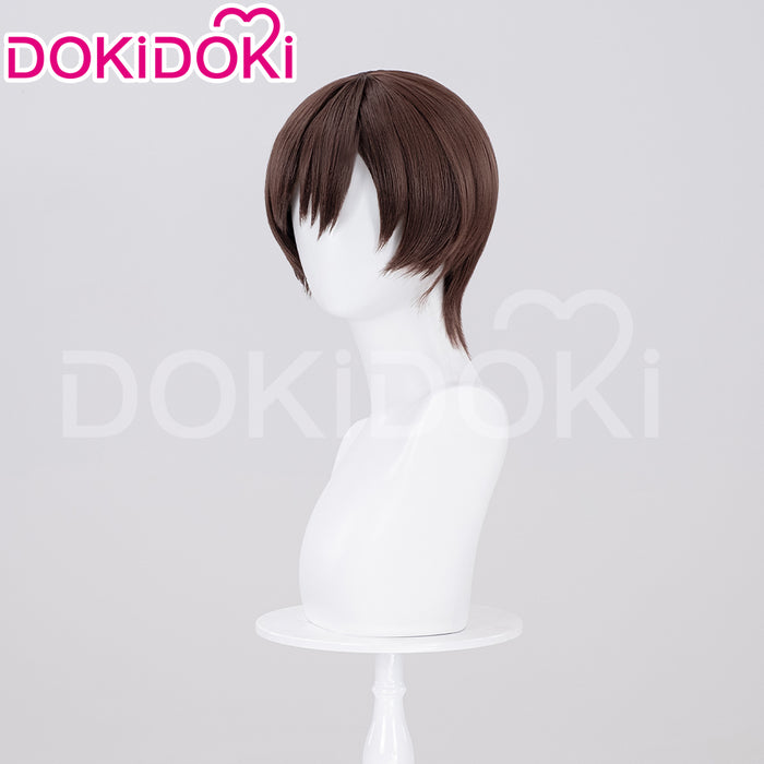 【Ready For Ship】DokiDoki Anime Cosplay Wig Short Brown Girl