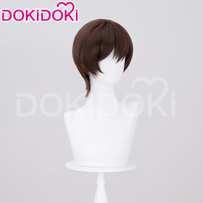 【Ready For Ship】DokiDoki Anime Cosplay Wig Short Brown Girl