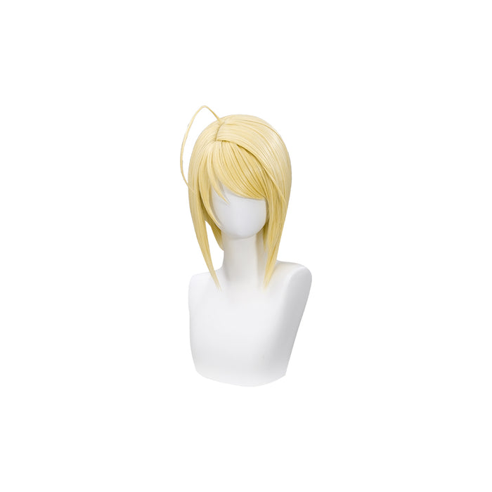 【Ready For Ship】DokiDoki Anime Shugo Chara Cosplay Hotori Tadase Wig Short Straight Yellow Hair