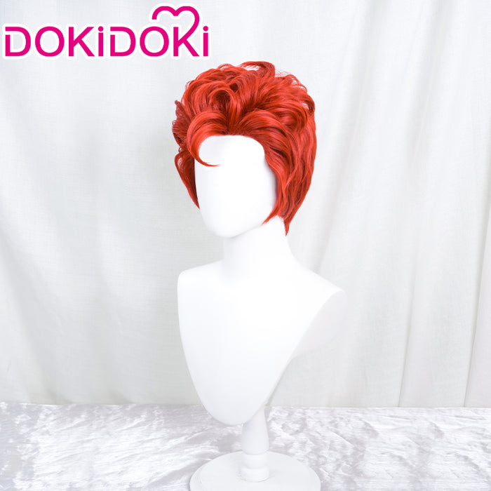 【Ready For Ship】DokiDoki Anime Slam Dunk Cosplay Sakuragi Hanamichi Cosplay Wig Short Curly Red