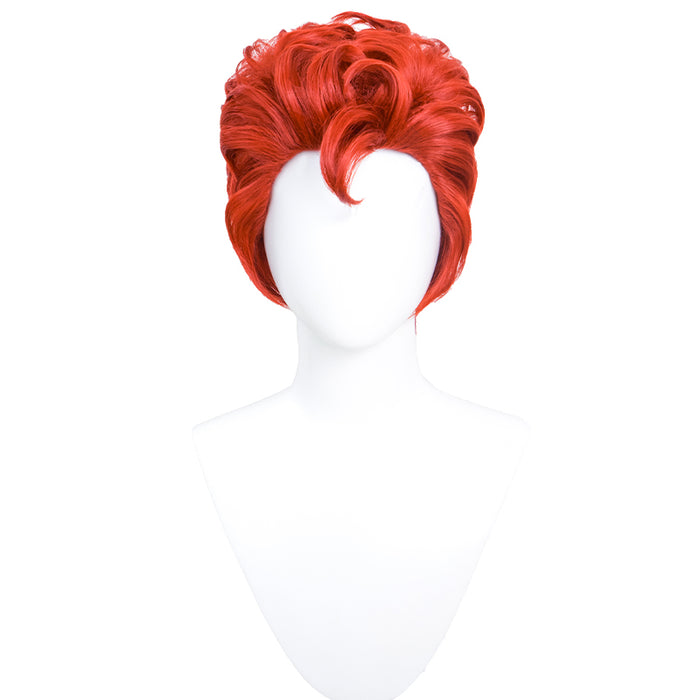 【Ready For Ship】DokiDoki Anime Slam Dunk Cosplay Sakuragi Hanamichi Cosplay Wig Short Curly Red
