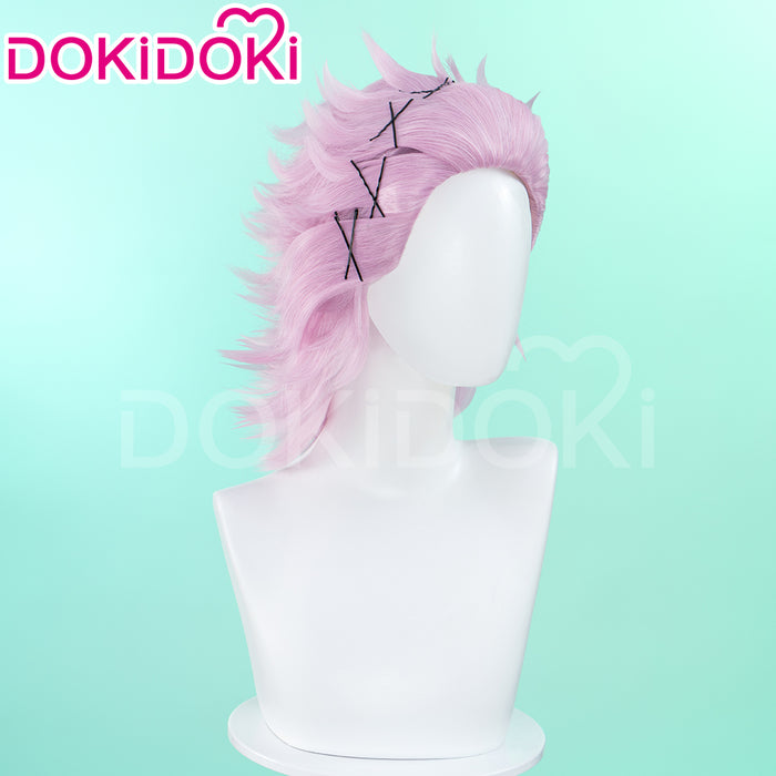 【Ready For Ship】DokiDoki Anime Wind Breaker Cosplay Mitsuki Kiryu Wig Short Straight Pink Hair