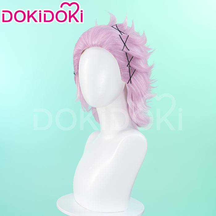 【Ready For Ship】DokiDoki Anime Wind Breaker Cosplay Mitsuki Kiryu Wig Short Straight Pink Hair