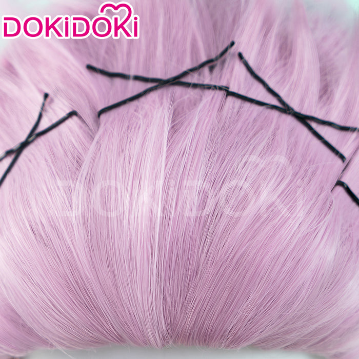 【Ready For Ship】DokiDoki Anime Wind Breaker Cosplay Mitsuki Kiryu Wig Short Straight Pink Hair