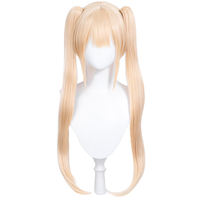 【Ready For Ship】DokiDoki Game Dead or Alive Cosplay Marie Rose Wig Long Straight Blonde