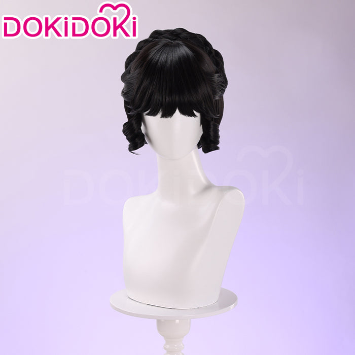 【Ready For Ship】DokiDoki Game Identity V Cosplay Bloody Queen Mary Costume Wig Curly Black Hair