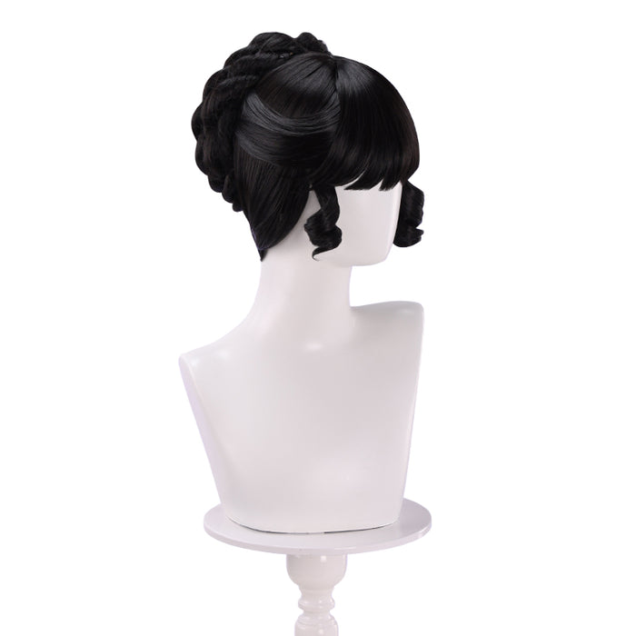 【Ready For Ship】DokiDoki Game Identity V Cosplay Bloody Queen Mary Costume Wig Curly Black Hair