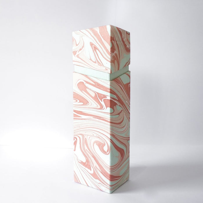 Tabletop Decor Rectangular Wine Box Blush Mint -