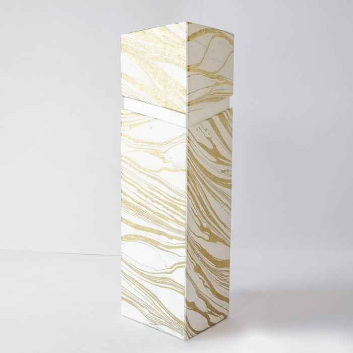 Tabletop Decor Rectangular Wine Box Gold -