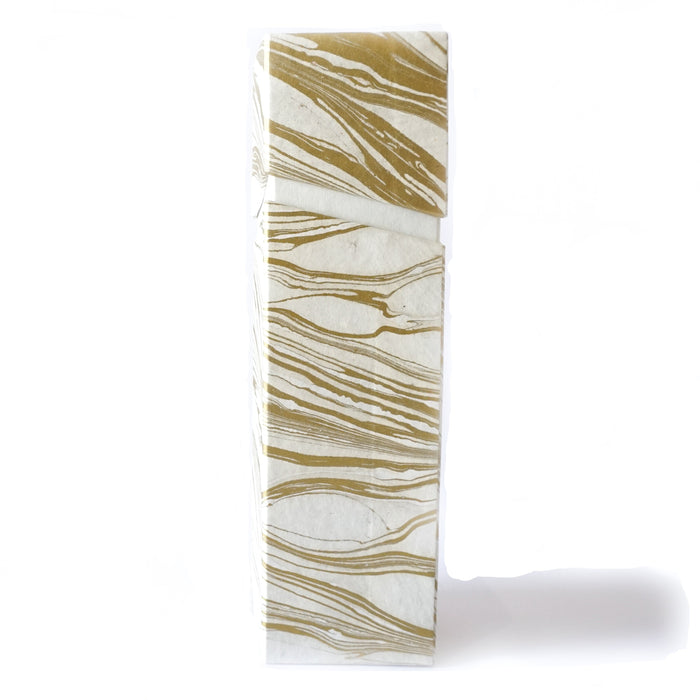 Tabletop Decor Rectangular Wine Box Gold -