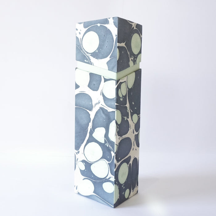 Tabletop Decor Rectangular Wine Box Mint Blue -