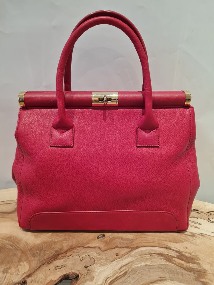 Red Bag Vera Pelle