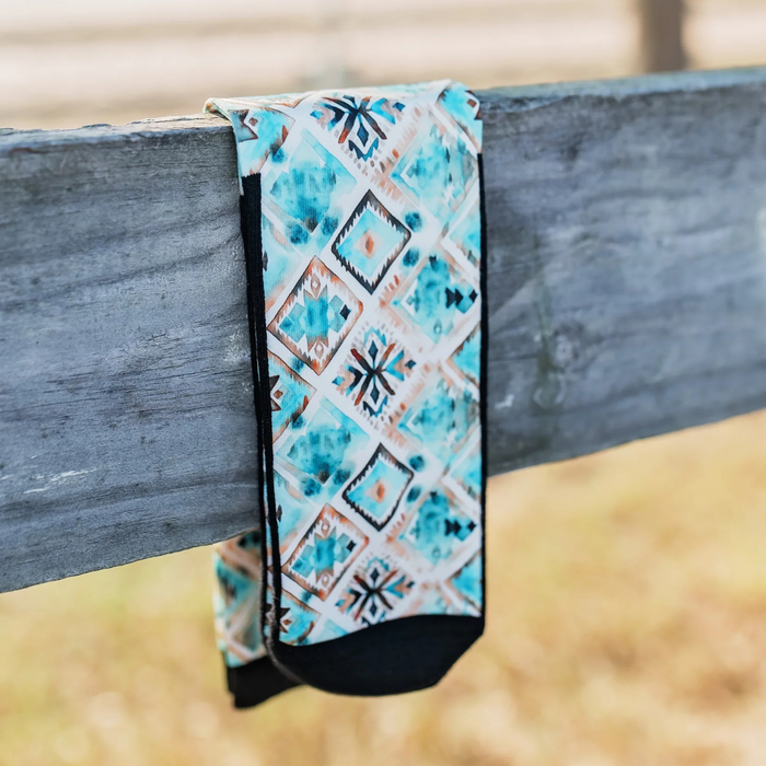 Red Barn Socks Canyon Glow Western Boot Socks