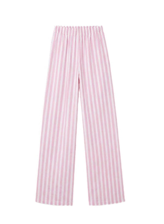 Pants Apoella Rhode Pants Thick Pink/White Stripes Apoella