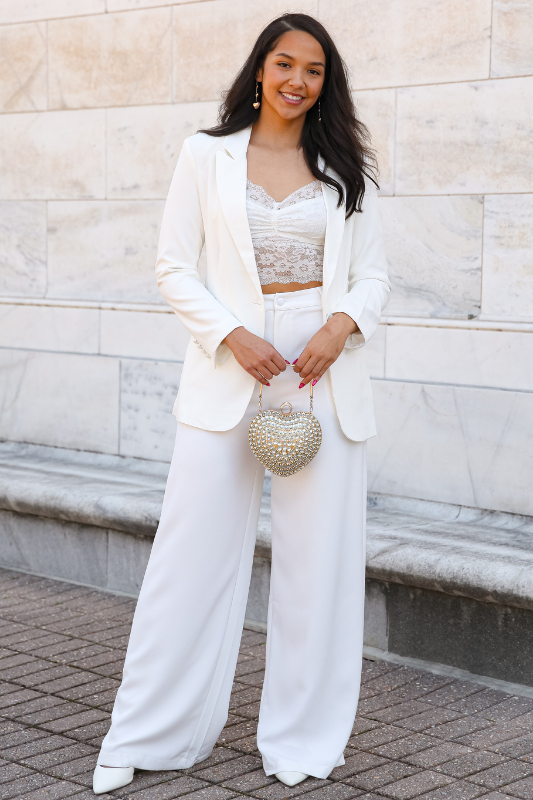 Rica Pant - White<br<>***LAST ONE***