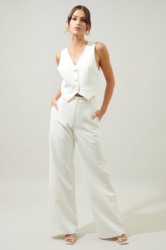 Rica Pant - White<br<>***LAST ONE***