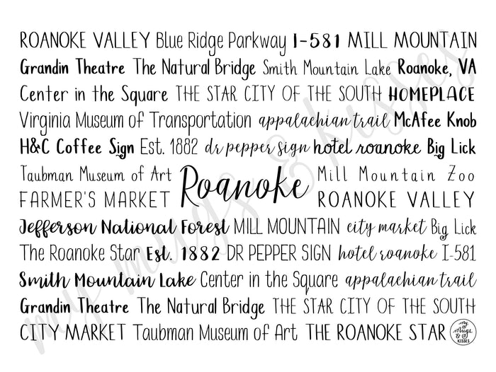 Roanoke, VA Tumbler