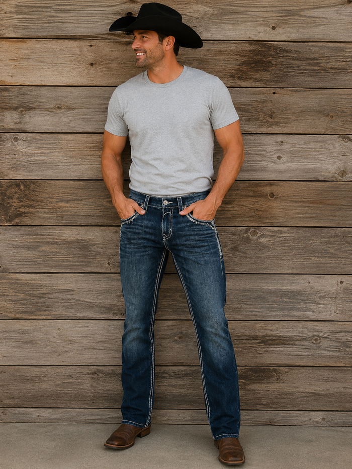 Rock Revival Braylon Bootcut Men's Jeans