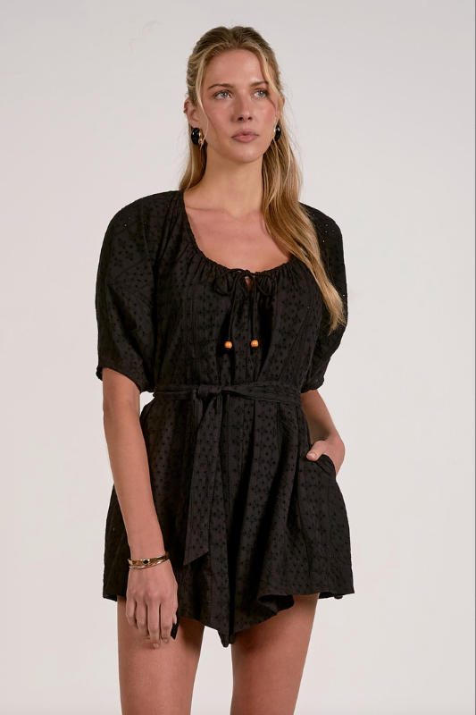 Romoa Printed Romper