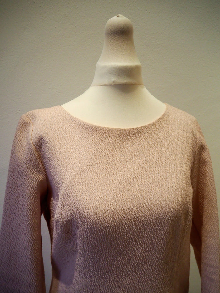 Rose Blush Dress with floral back 12