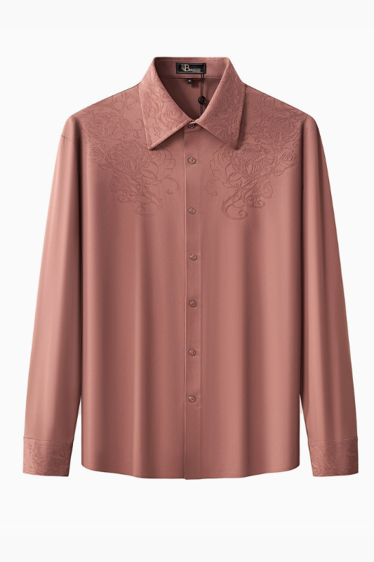 Rose Éclat Emboss Shirt