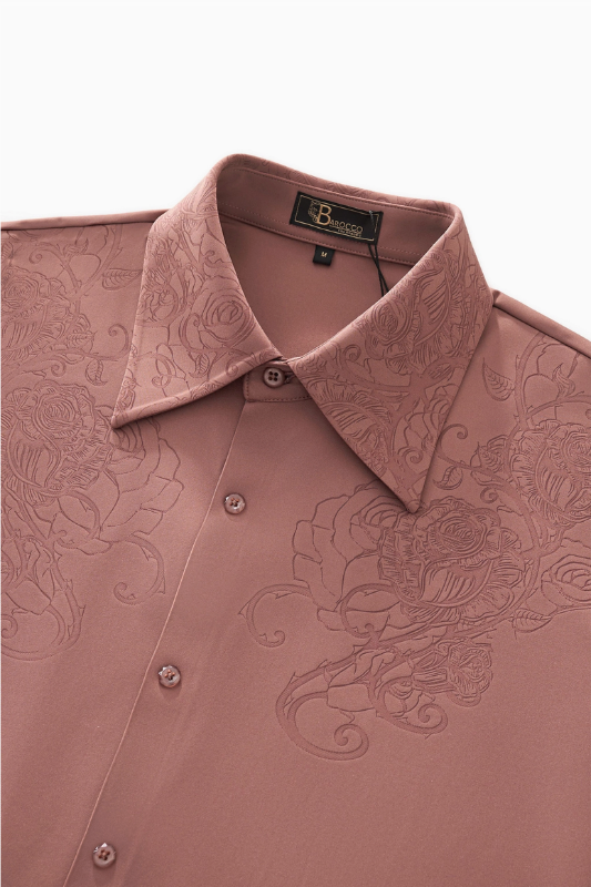 Rose Éclat Emboss Shirt