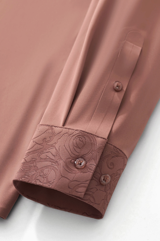 Rose Éclat Emboss Shirt