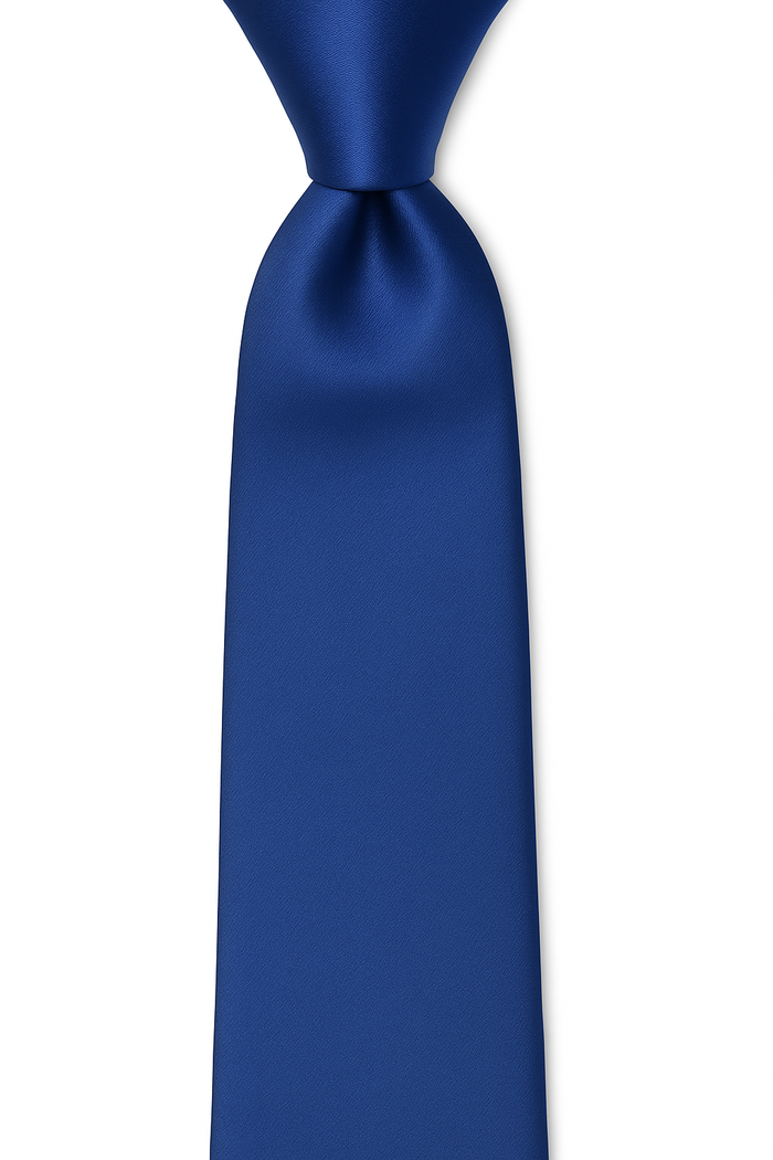 AI generated marketing image for Royal Blue Traditional Tie