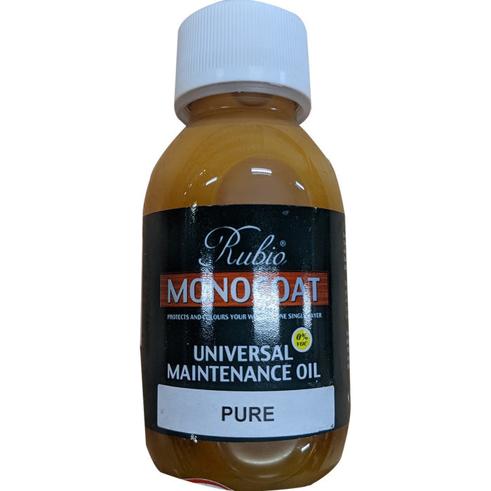 Rubio Monocoat: Universal Maintenance Oil, Pure, 100 Milliliter
